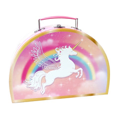 Unicorn Dreamer 9 Piece Tin Tea Set in Carry Case