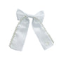 White Pearl Ceremony Hair Bow