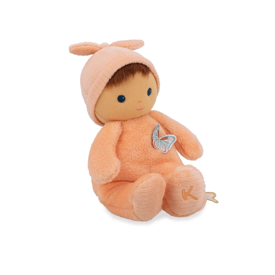 Tender Baby Zinnia Soft Doll 9.5" — Eco-Friendly Newborn Gift