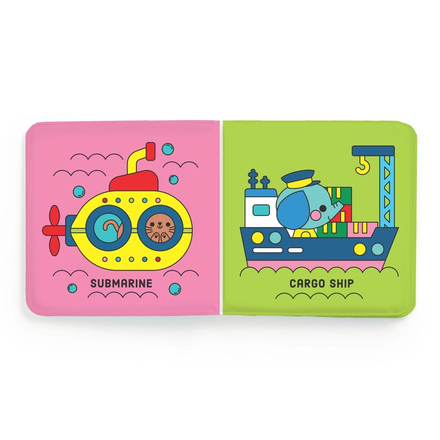 Busy Boats Color-Changing Bath Book
