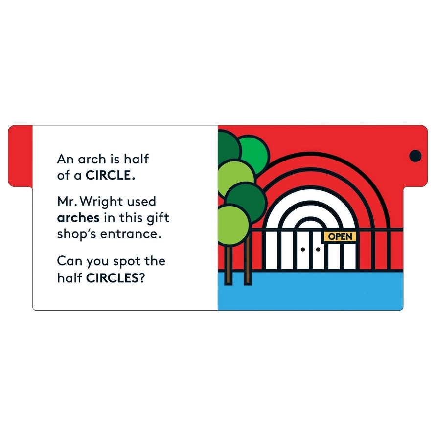 My First Shapes with Frank Lloyd Wright Book