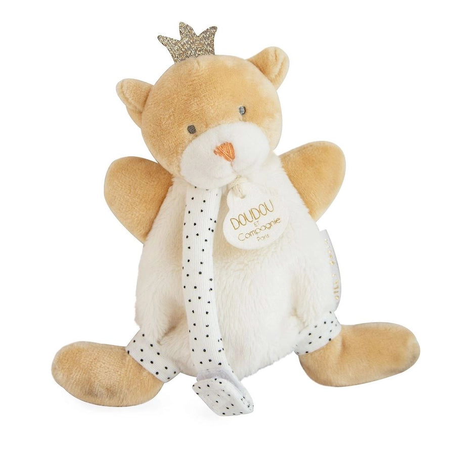 King Bear Baby Plush Animal Doudou Blanket