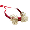 Victoria Red Velvet Hair Sash