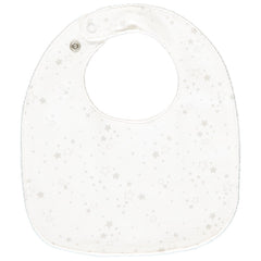 Teddie Grey Star Print Bib Gift Set