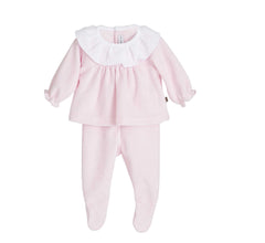 Hampi Baby Girl Pink Leggings Set – Coordinated 2-Piece