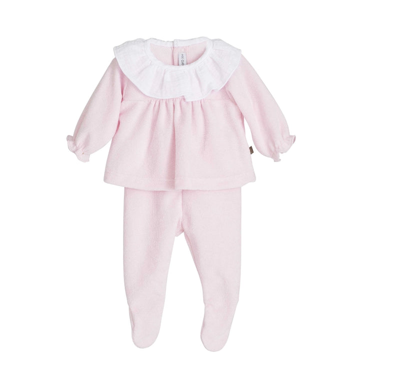Hampi Baby Girl Pink Leggings Set – Coordinated 2-Piece