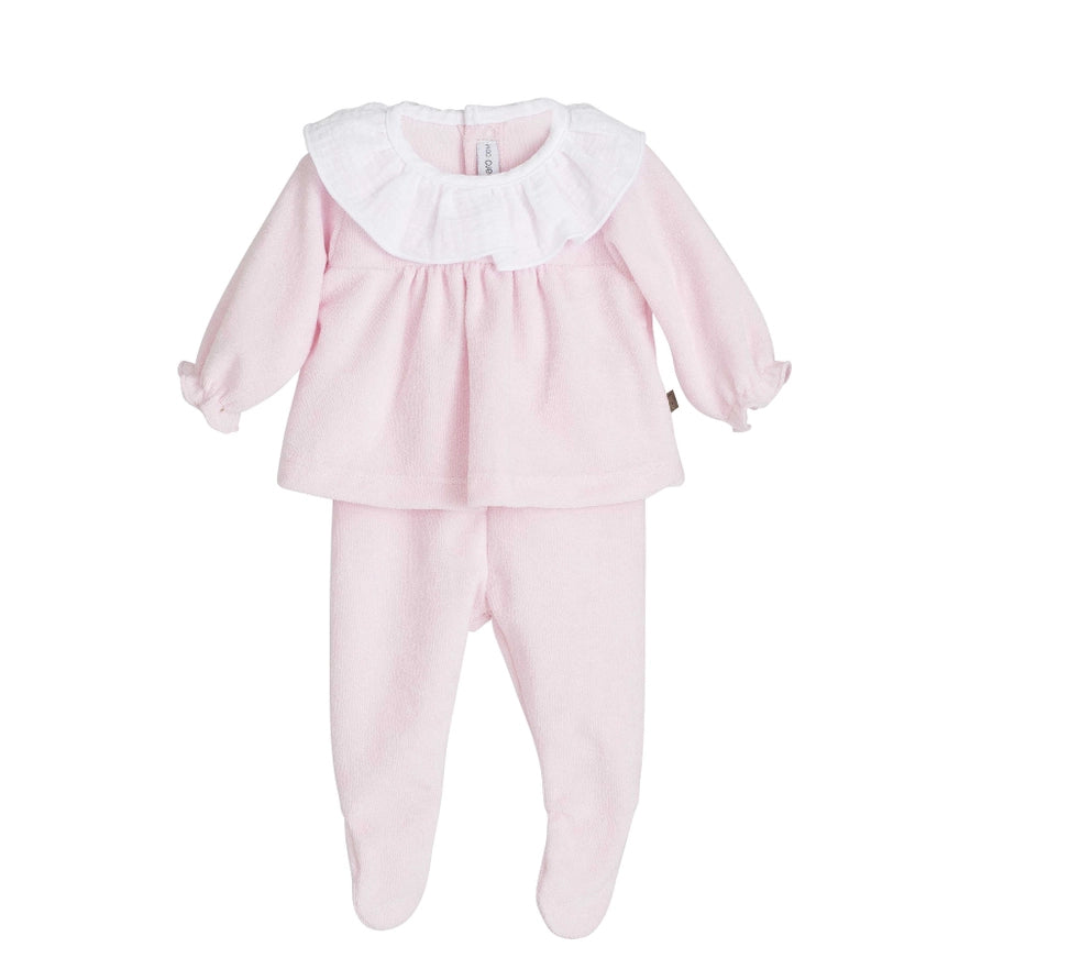Hampi Baby Girl Pink Leggings Set – Coordinated 2-Piece