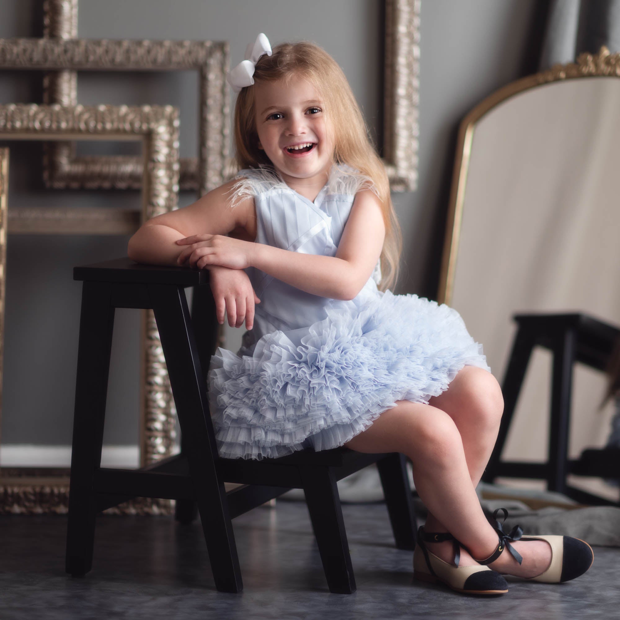 Skylar Blue Tulle Tutu Dress