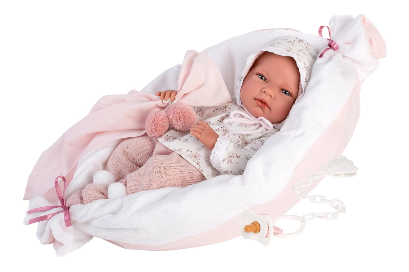 Newborn Doll Nikki with Cushion
