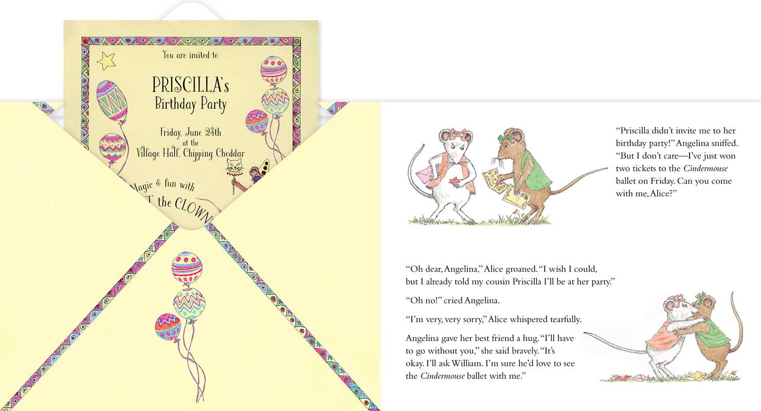 Angelina's Invitation To the Ballet Book