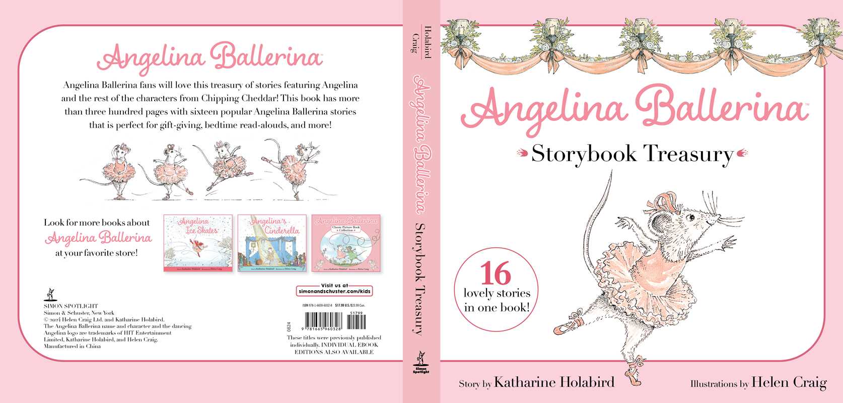 Angelina Ballerina Storybook Treasury Book
