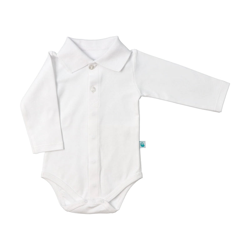 Polo Cotton Baby Bodysuit Onesie