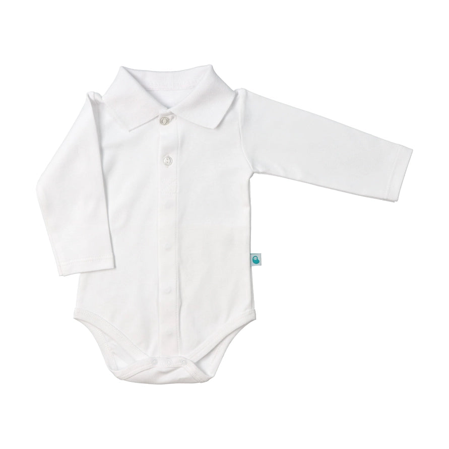 Polo Cotton Baby Bodysuit Onesie