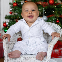 Glade White and Grey Star Print Pajama