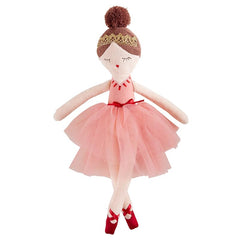 Blush Pink Ballerina Plush Doll
