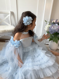 Alaska Baby Blue Tulle Dress