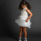 Eliza Ivory Feather Dress