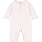 Pink Knit Babygrow and Hat Set