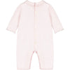 Pink Knit Babygrow and Hat Set