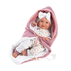 Newborn Doll Cora with Blanket — 16.5 in Lifelike Baby Doll