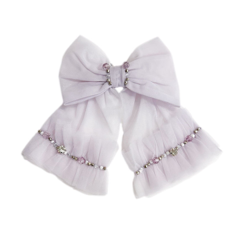 Ariel Rhinestone and Tulle Hair Bow