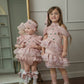 Pink Satin Ballerina Hair Sash