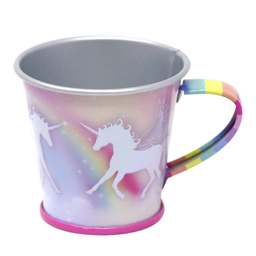 Unicorn Dreamer 9 Piece Tin Tea Set in Carry Case