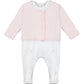 Annabel Baby Girls Babygrow & Cardigan Set