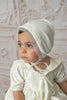 Helenus Ivory Velour Bonnet