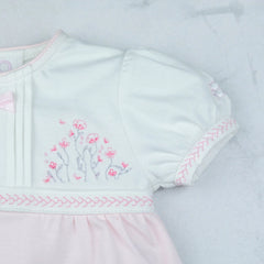 Jemma Girls Floral Embroidery Romper