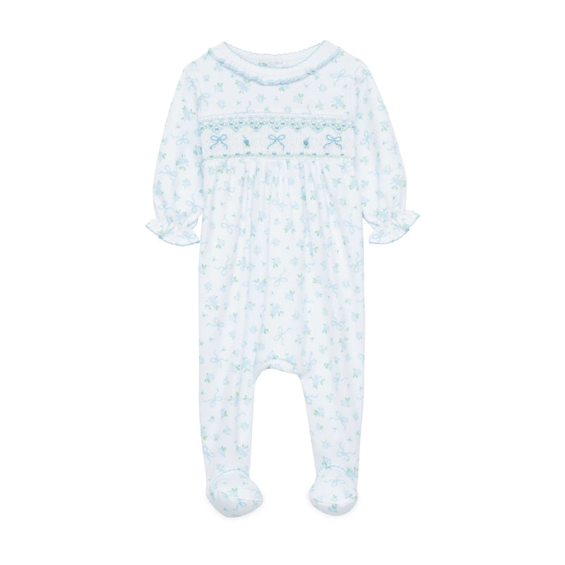 Eloise's Classics Smocked Footie — Pima Cotton Baby Footie