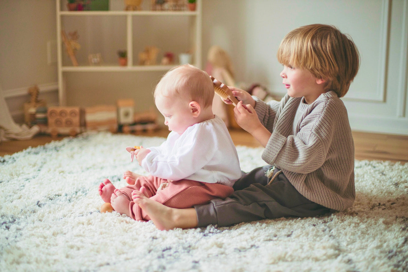 Wooden Baby Hair Brush