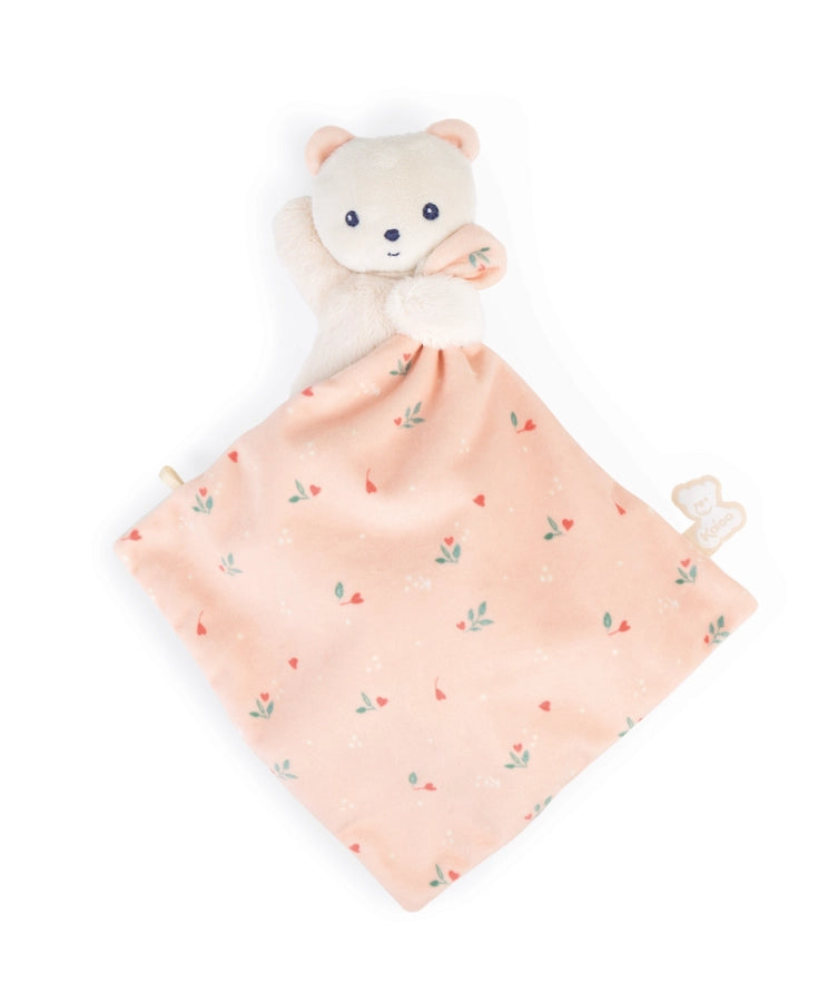 Comforting Blanket Bear in Peach by Janod