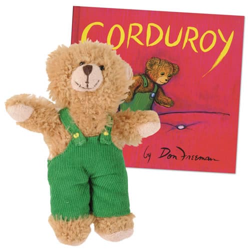 Corduroy Book and Bear