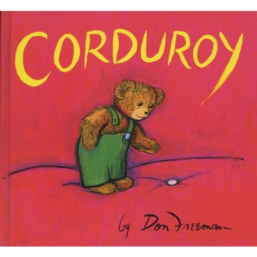 Corduroy Book and Bear