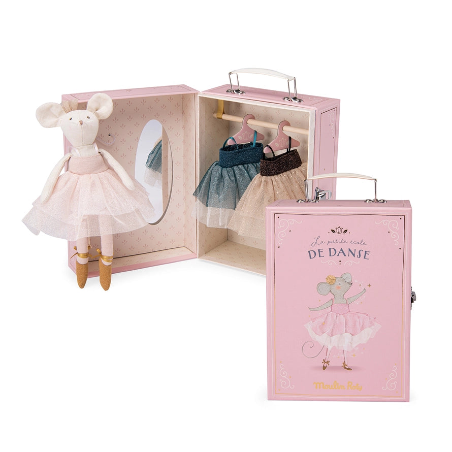 The Little School of Dance Doll Mouse Suitcase