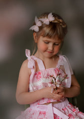 Pink Butterfly Hair Clip