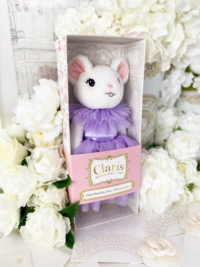Claris the Mouse - Lilac Plush Doll