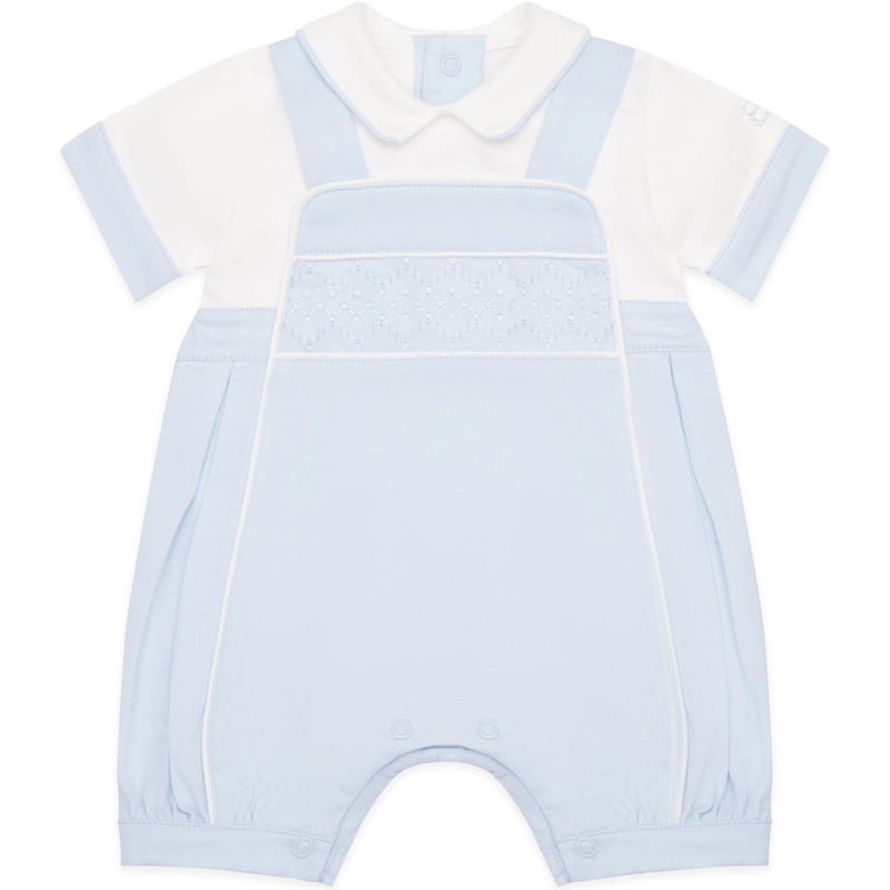 Jason Boys Baby Blue Cute Bibshort