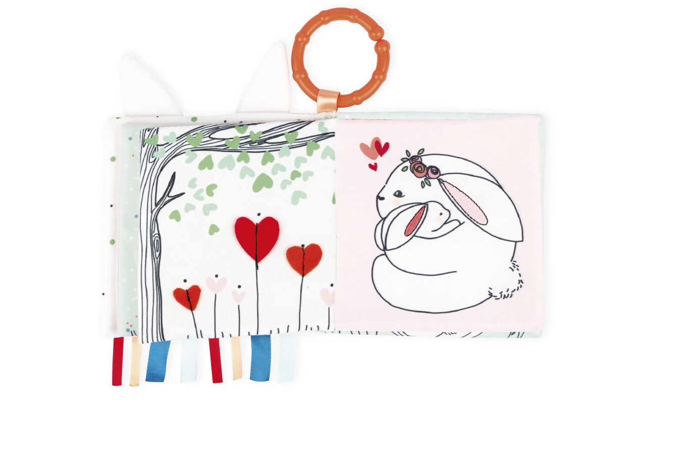 The Rabbit in Love Soft Activity Book for Babies
