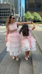 Pink Ombre Mom Tutu Skirt