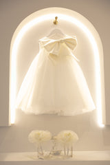 Jackie White Tulle Dress