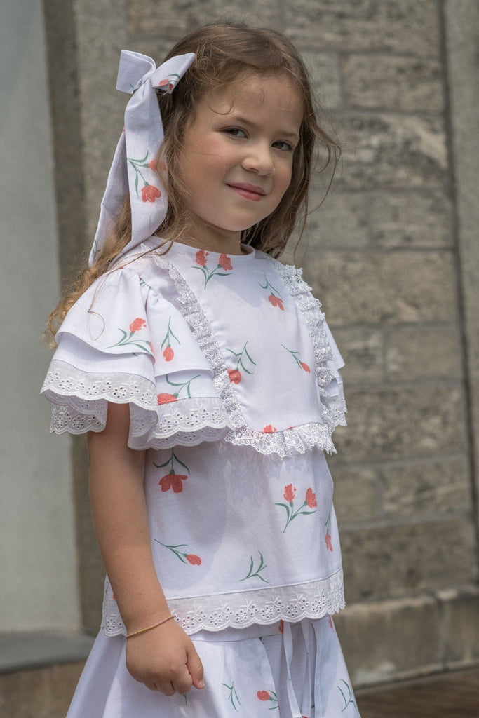 The Tulip Bunch Co-Ord Set – Organic Cotton Matching Top & Bottom main image 0