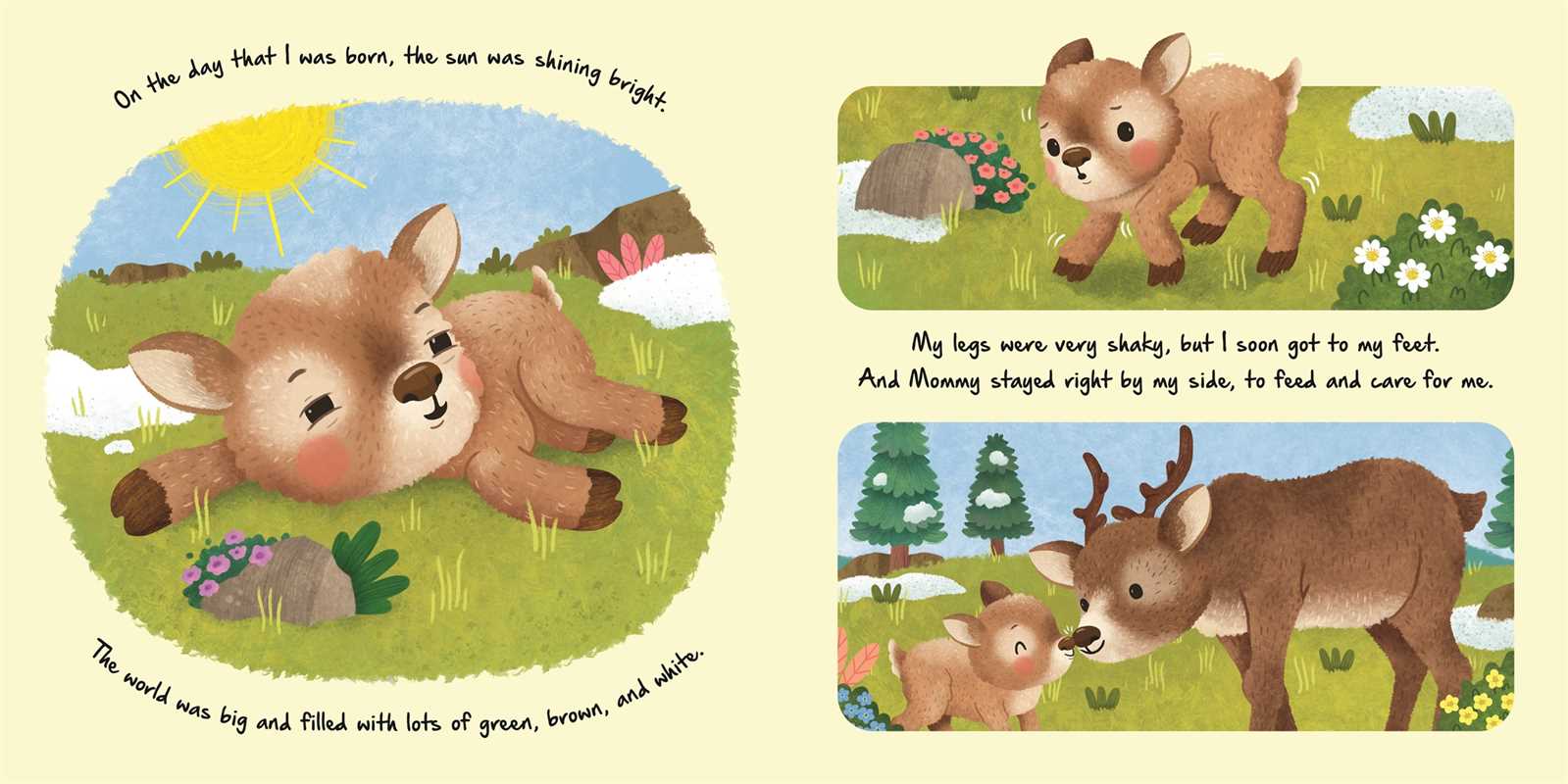 Nature Stories: Little Reindeer By Igloobooks Book