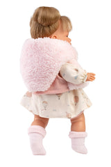 Soft Body Baby Doll Mercedes — 15 in Doll with Fleece Vest & Scarf