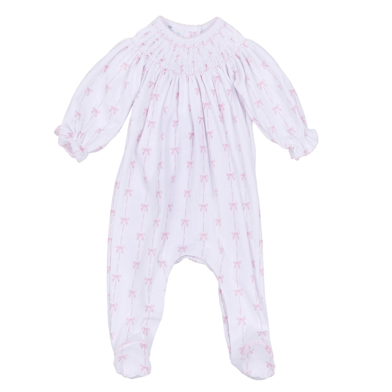 Amelia's Classics Smocked Pima Cotton Bishop Footie