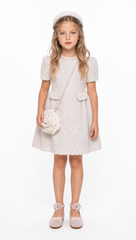 Meadow Yellow Tweed Dress