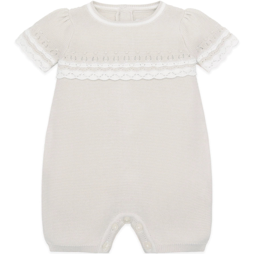 Josie Stone Cotton Knit Romper