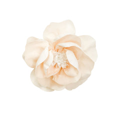 Giselle Peach Flower Hair Clip