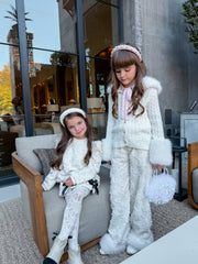 Ivanna Ivory Lace Tights